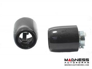 Alfa Romeo 4C Carbon Fiber Exhaust Tips 
